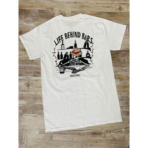 Fresh Vibes Life Behind Bars T-Shirt Mens Sz Small